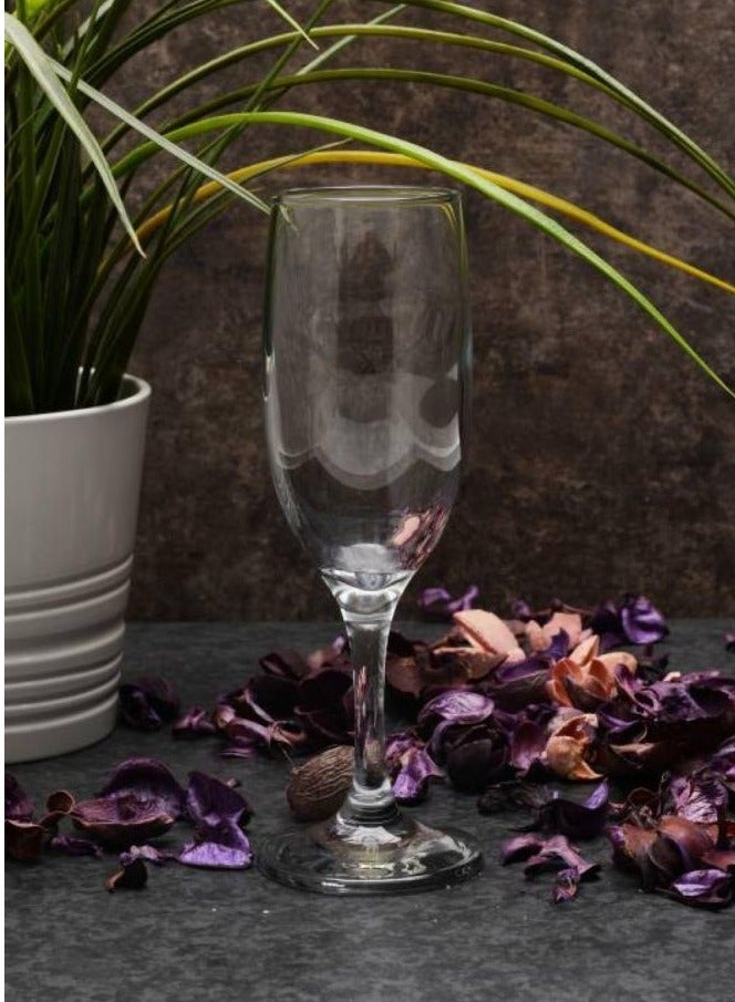 باساباتشي طقم أكواب الشمبانيا بيسترو مكون من 6 قطع سعة 190 مل - Image 3