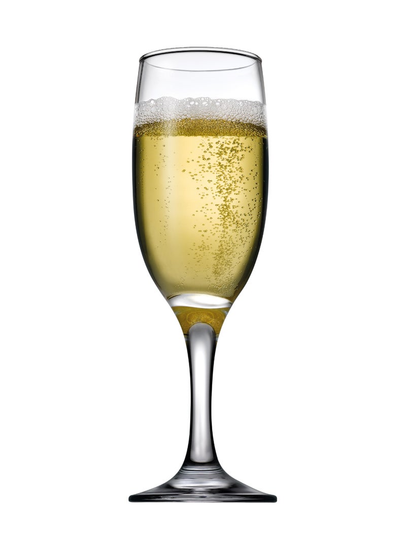 باساباتشي طقم أكواب الشمبانيا بيسترو مكون من 6 قطع سعة 190 مل - Image 2