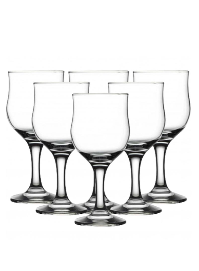 باساباتشي 6-Piece Tulipe Goblet 315 ml Clear - Image 4
