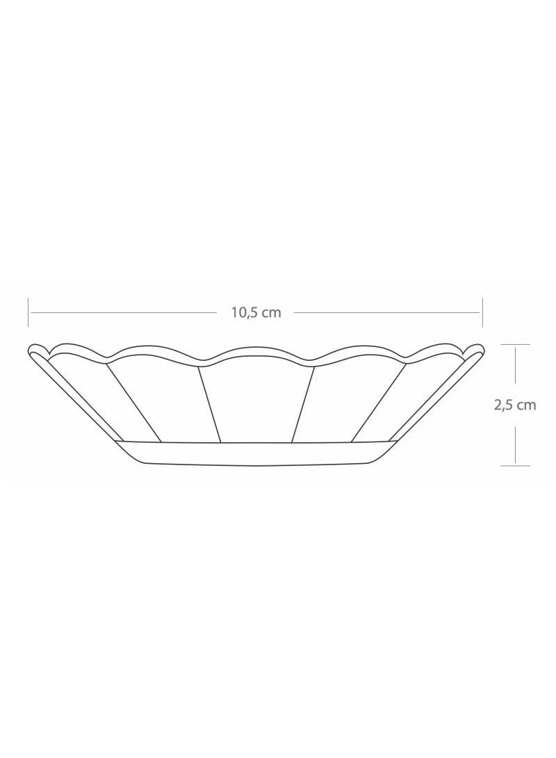 Pasabahce 6-Piece Keyif Tea Plate  10.6 cm Clear - Image 3