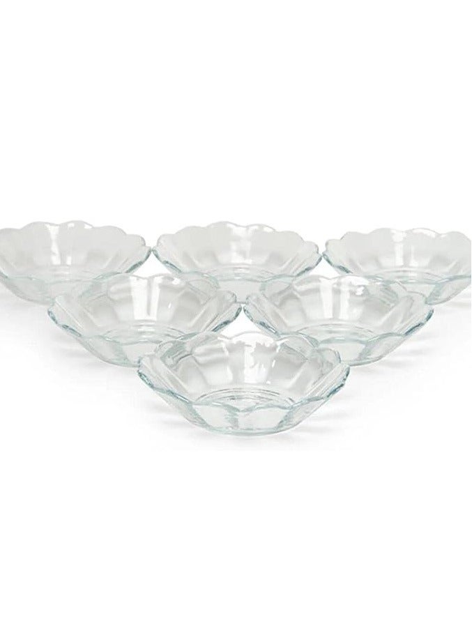 Pasabahce 6-Piece Keyif Tea Plate  10.6 cm Clear - Image 4