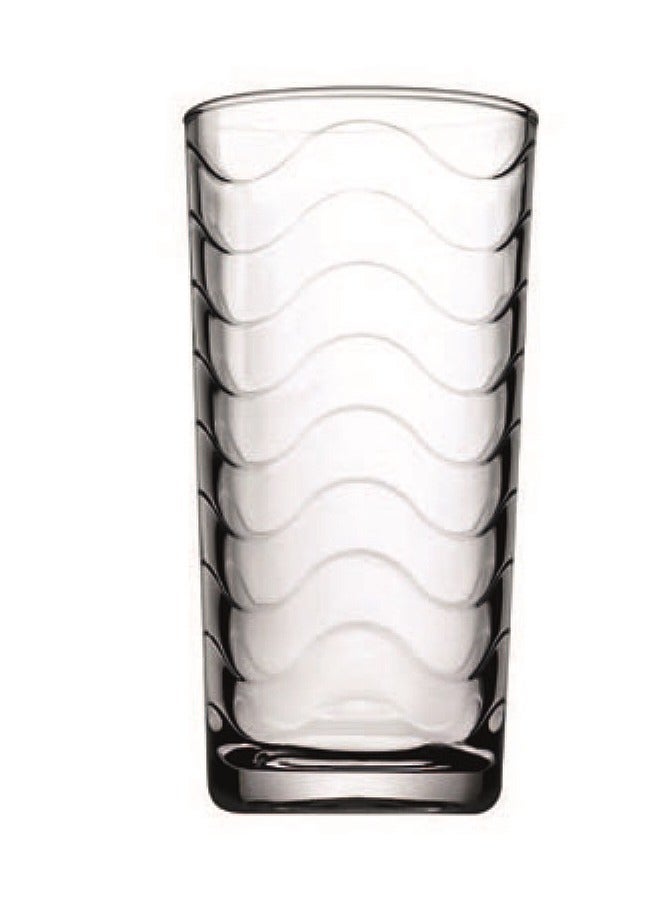 باساباتشي طقم كؤوس زجاجية طويلة 6 قطع سعة 260 مل - Image 1
