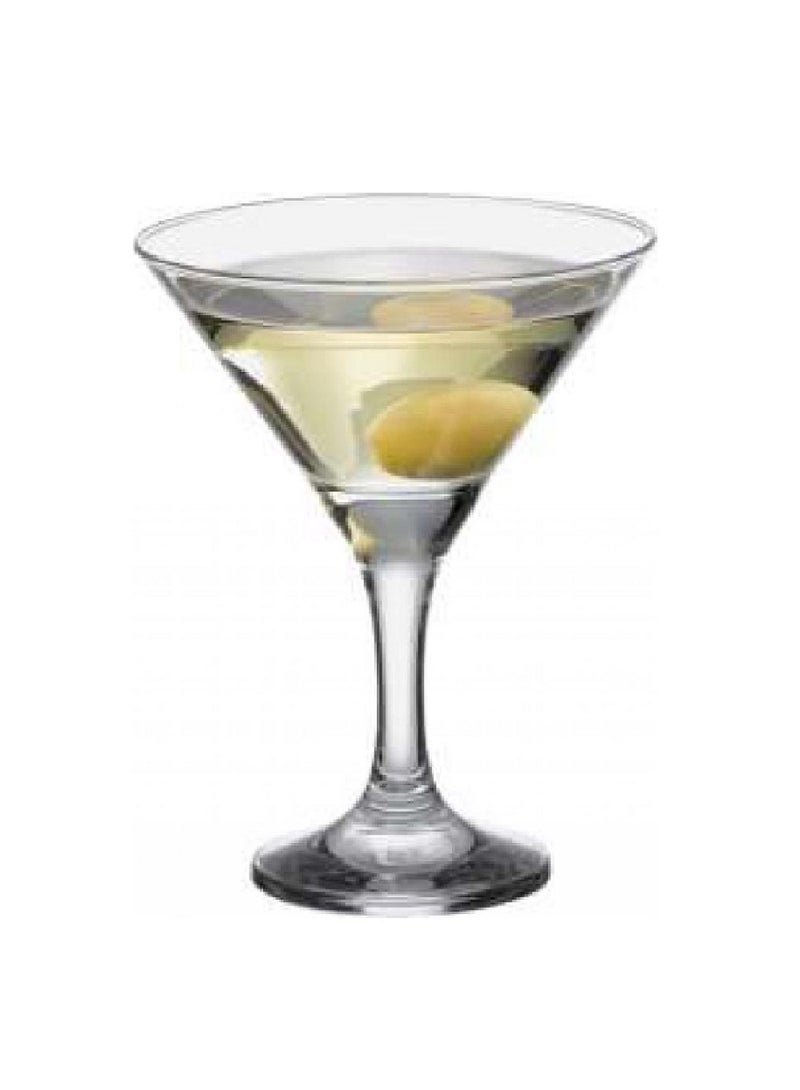 Pasabahce 6-Piece Bistro Martini Glass Set 190 ml Clear  - Image 3