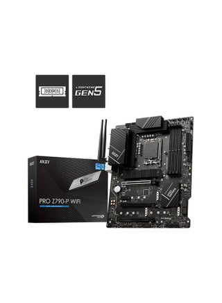 PRO Z790-P WiFi DDR5 Intel LGA 1700 Socket Black Motherboard - pnsku/N53439017A/45/_/1695622017/610d781c-7289-4e7b-bf94-7b5db556f65d
