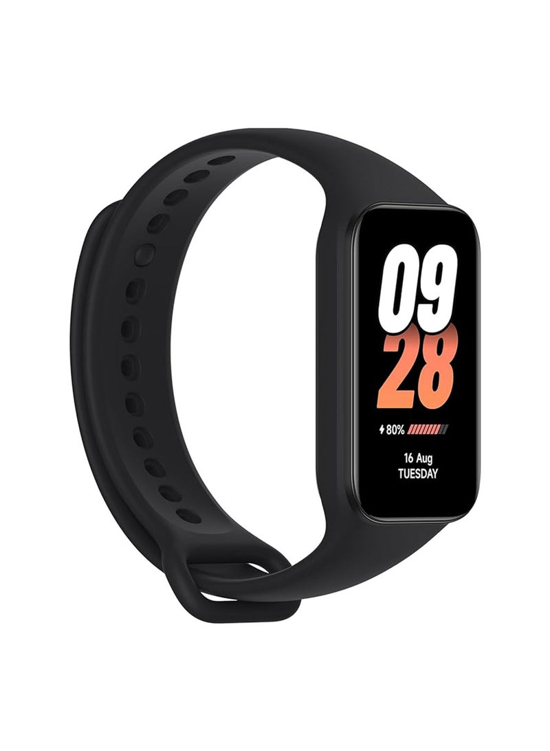 Smart Band 8 Active | 1.47" LCD Display | Slim 9.99mm Ultra-Slim Body | 5ATM Water Resistant | up to 14 Days Battery Life | 100+ watch faces | 50+ Workout Mode Full Scale Fitness Tracking Black Black - pnsku/N53439049A/45/_/1695723169/19c79f96-9203-450b-a53a-25bf14481f2a