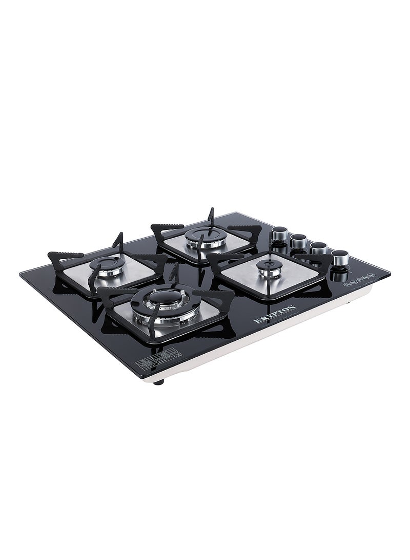 KRYPTON - 2-IN-1 Built In Gas Hob KNGC6423 Black - Image 1