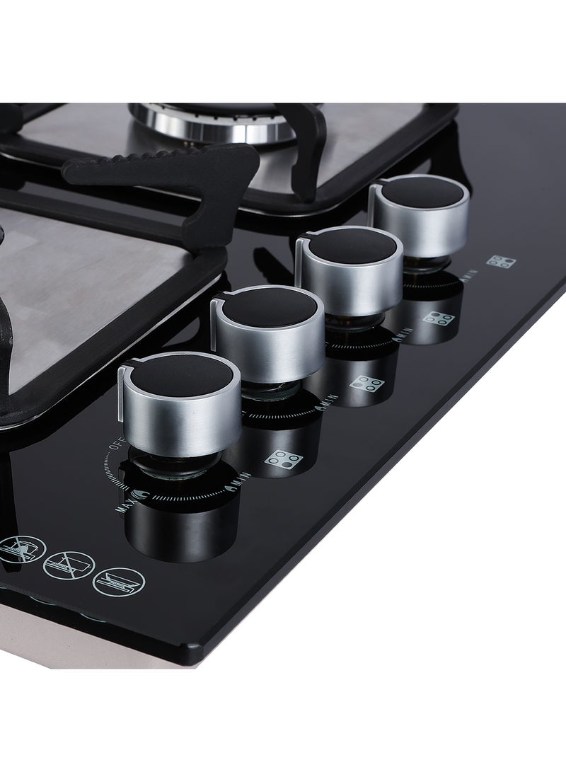 KRYPTON 2-IN-1 Built In Gas Hob KNGC6423 Black - Image 4