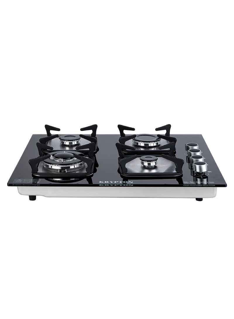 KRYPTON 2-IN-1 Built In Gas Hob KNGC6423 Black - Image 1