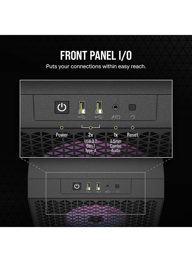 BOLT Gaming Pc Core i7-12700 Processor/16GB RAM/1TB SSD/6GB Nvidia Geforce RTX 3060 Graphics Card/Windows 11/ english english Black  - Image 3