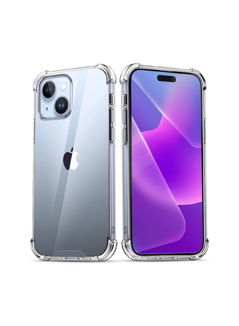 HYPHEN - Duro 10Ft Drop-Tested Case - iPhone 15 Plus - 6.7 Clear - Image 1