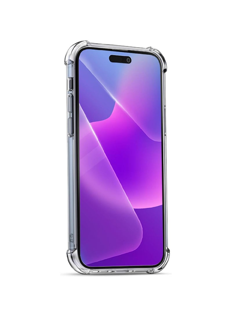 HYPHEN - Duro 10Ft Drop-Tested Case - iPhone 15 Plus - 6.7 Clear - Image 1