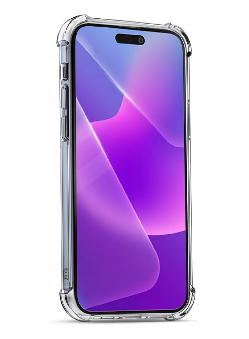 HYPHEN - Duro 10Ft Drop-Tested Case - iPhone 15 Plus - 6.7 Clear - Image 1