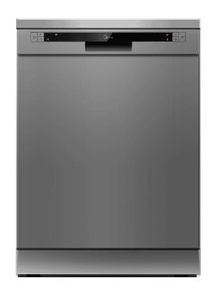 Midea Freestanding Dishwasher, 13 Place Settings WQP13-5201C-S silver 