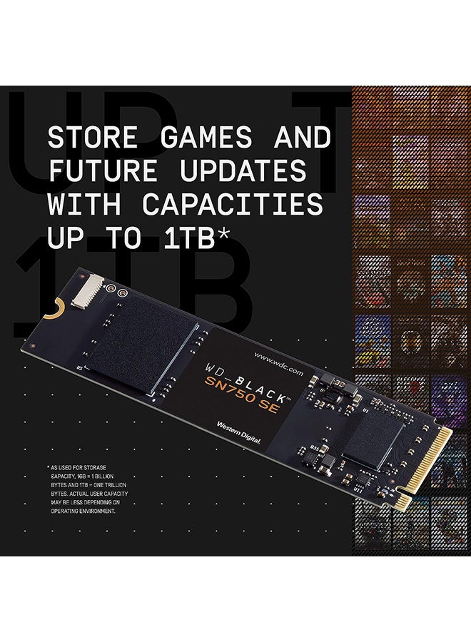 دبليو دي SN750 SE NVMe Internal Gaming SSD Solid State Drive - Gen4 PCIe, M.2 2280, Up to 3,200 MB/s - WDS250G1B0E 250 GB - Image 4