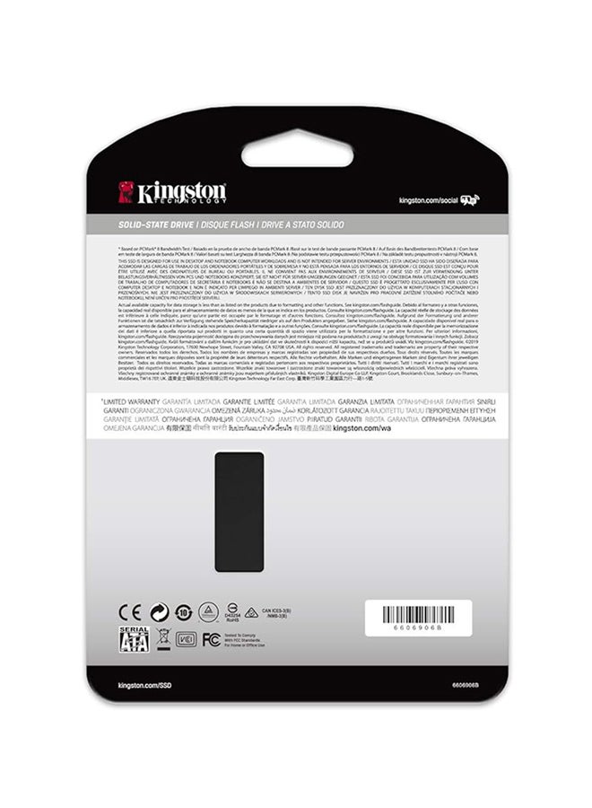 Kingston - KC600 SATA 3 6.35 cm (2.5") Internal SSD (SKC600/256G) 256 GB - Image 1