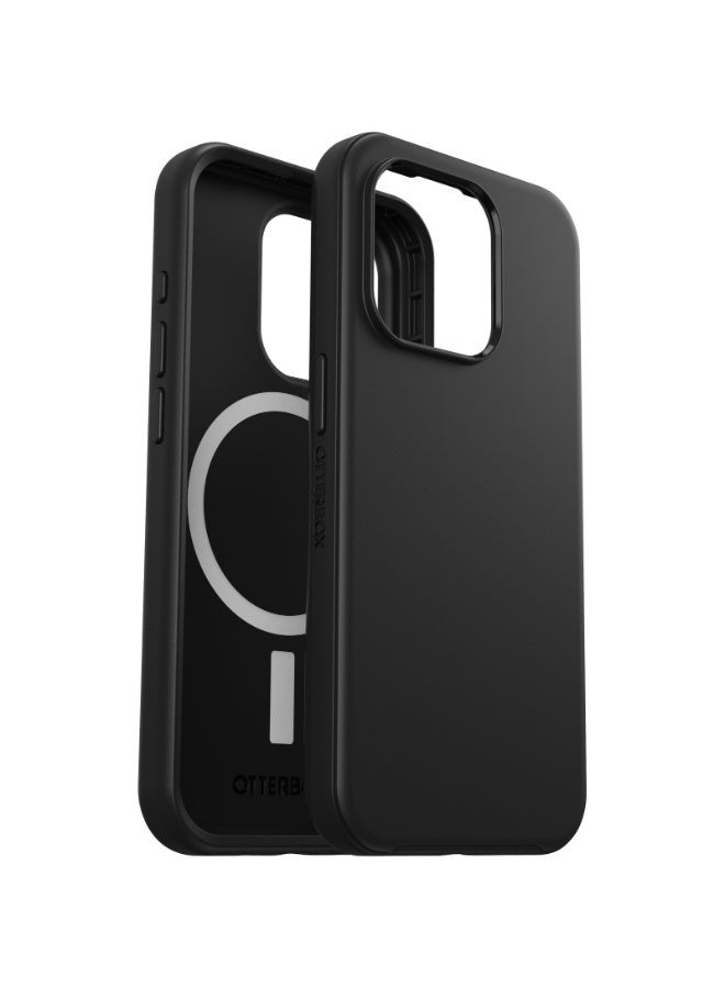 Otterbox - Symmetry Series iPhone 15 Pro Magsafe Case - Designed and engineered by LifeProof - Black - Image 1