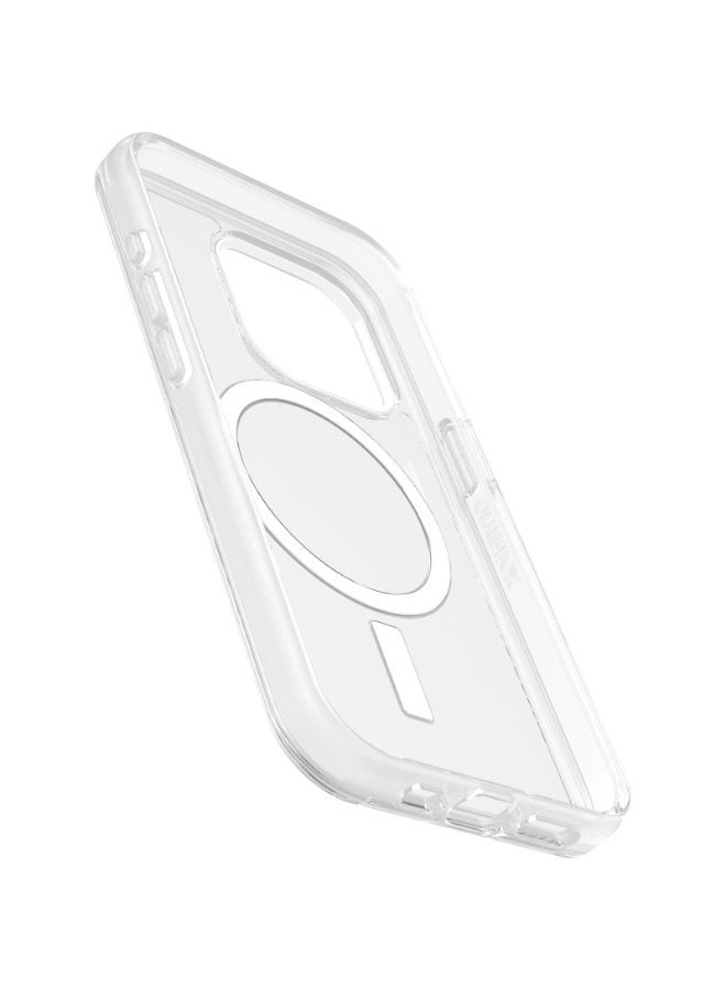Otterbox - Symmetry Series iPhone 15 Pro Magsafe Case - Designed and engineered by LifeProof - Clear - Image 1