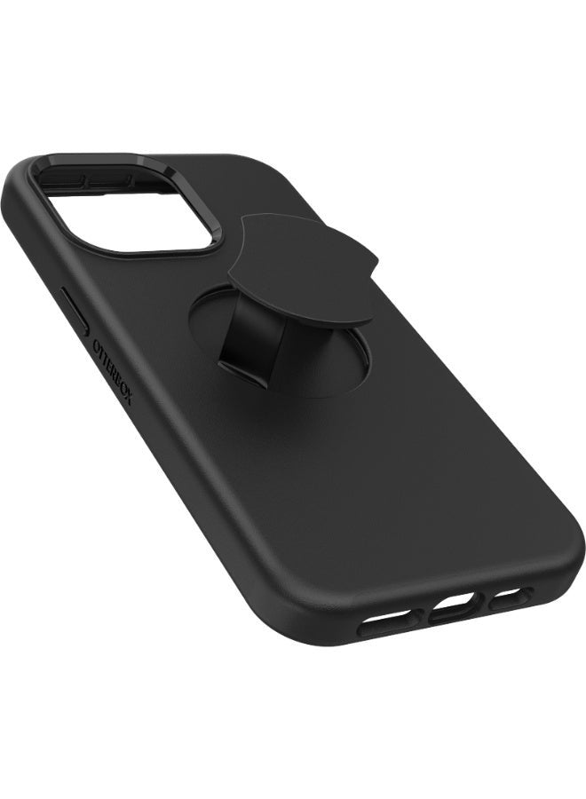 Otterbox OtterGrip Symmetry iPhone 15 Pro Max Magsafe Case - Designed and engineered by LifeProof - Black - Image 2