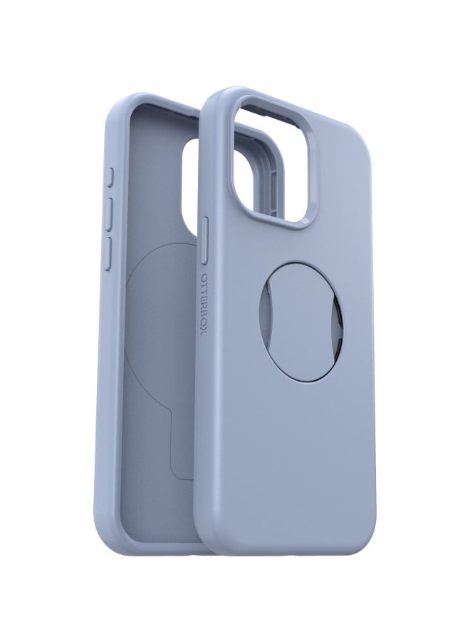 Otterbox OtterGrip Symmetry iPhone 15 Pro Max Magsafe Case - Designed and engineered by LifeProof - Blue - Image 4