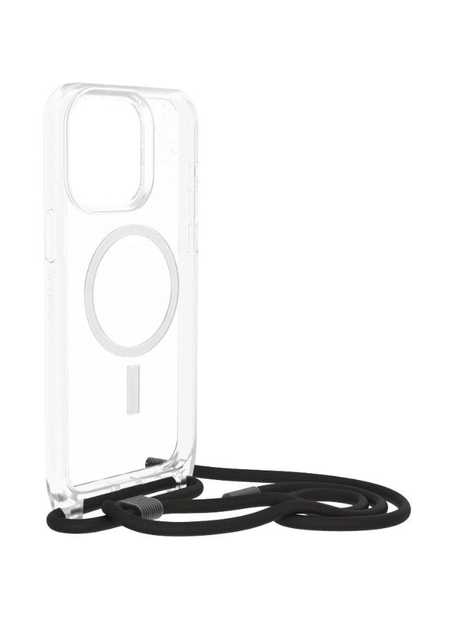 Otterbox React Series iPhone 15 Pro Max Magsafe Case with Necklace - Designed and engineered by LifeProof - Clear  - Image 2