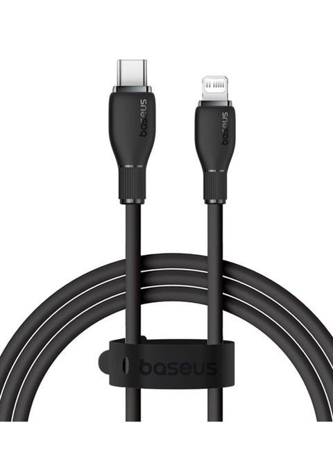USB C To Lightning 1.2M Fast Charging Power Delivery PD 20W Cable For iPhone 14/14 Pro/14 Plus/14 Pro Max, iPad Pro And iPhone 8-13 All Series Black