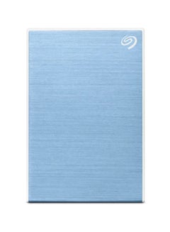 Seagate One Touch 1TB External HDD with Password Protection, USB, Light Blue, for Windows and Mac, with 3 yr Data Recovery Services, and 4 Months Adobe CC Photography STKY1000402/ 1 TB  - Image 1