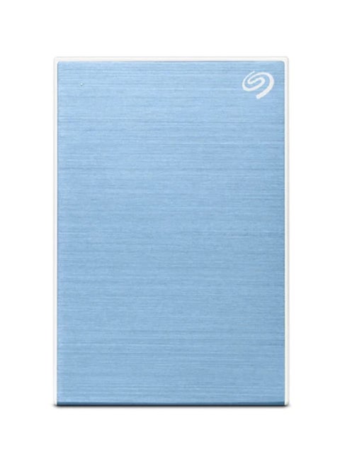 One Touch 1TB External HDD with Password Protection, USB, Light Blue, for Windows and Mac, with 3 yr Data Recovery Services, and 4 Months Adobe CC Photography STKY1000402/ 1 TB