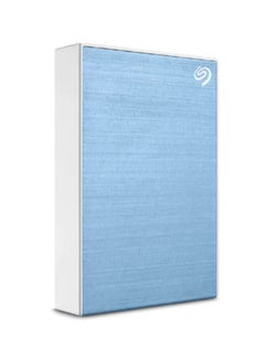 Seagate One Touch 1TB External HDD with Password Protection, USB, Light Blue, for Windows and Mac, with 3 yr Data Recovery Services, and 4 Months Adobe CC Photography STKY1000402/ 1 TB  - Image 2