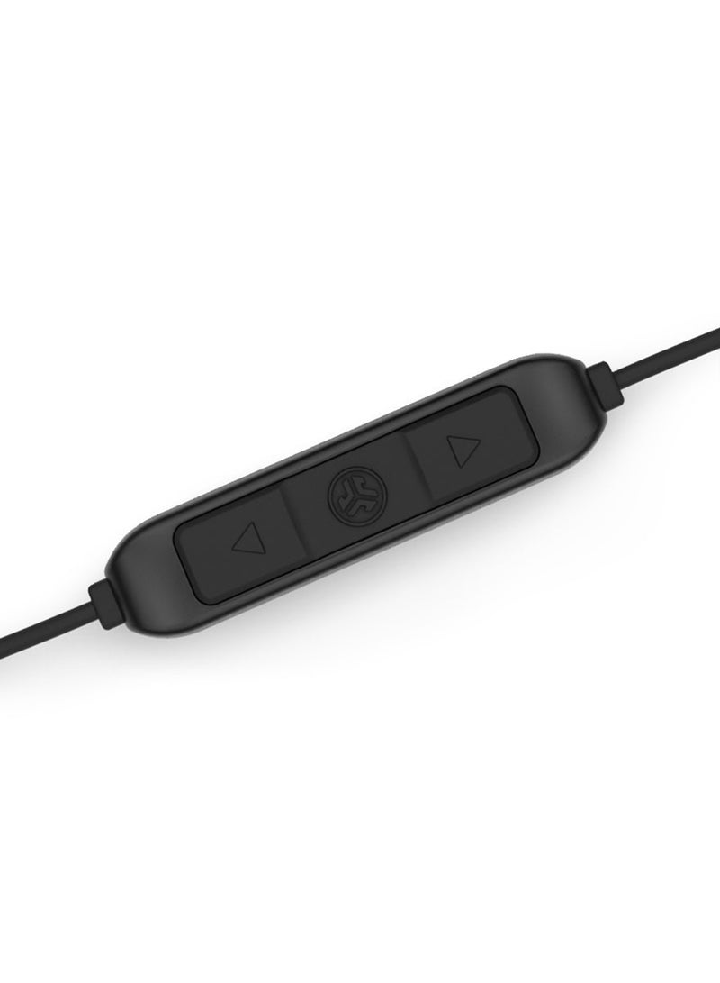 Jlab Audio JBuds Pro Wireless Signature Earbuds | Titanium 10mm Drivers | 6-Hour Battery Life | Music Controls | Noise Isolation | Bluetooth 4.1 Extra Gel Tips And Cush Fins Black  - Image 3
