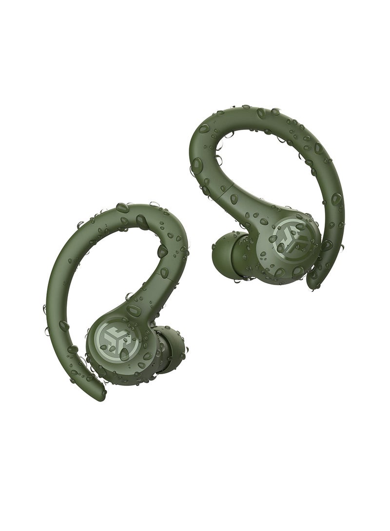 Jlab Go Air Sport - Wireless Workout Earbuds Featuring C3 Clear Calling, Secure Earhook Sport Design, 32+ Hour Bluetooth Playtime And 3 EQ Sound Settings Green - Image 5