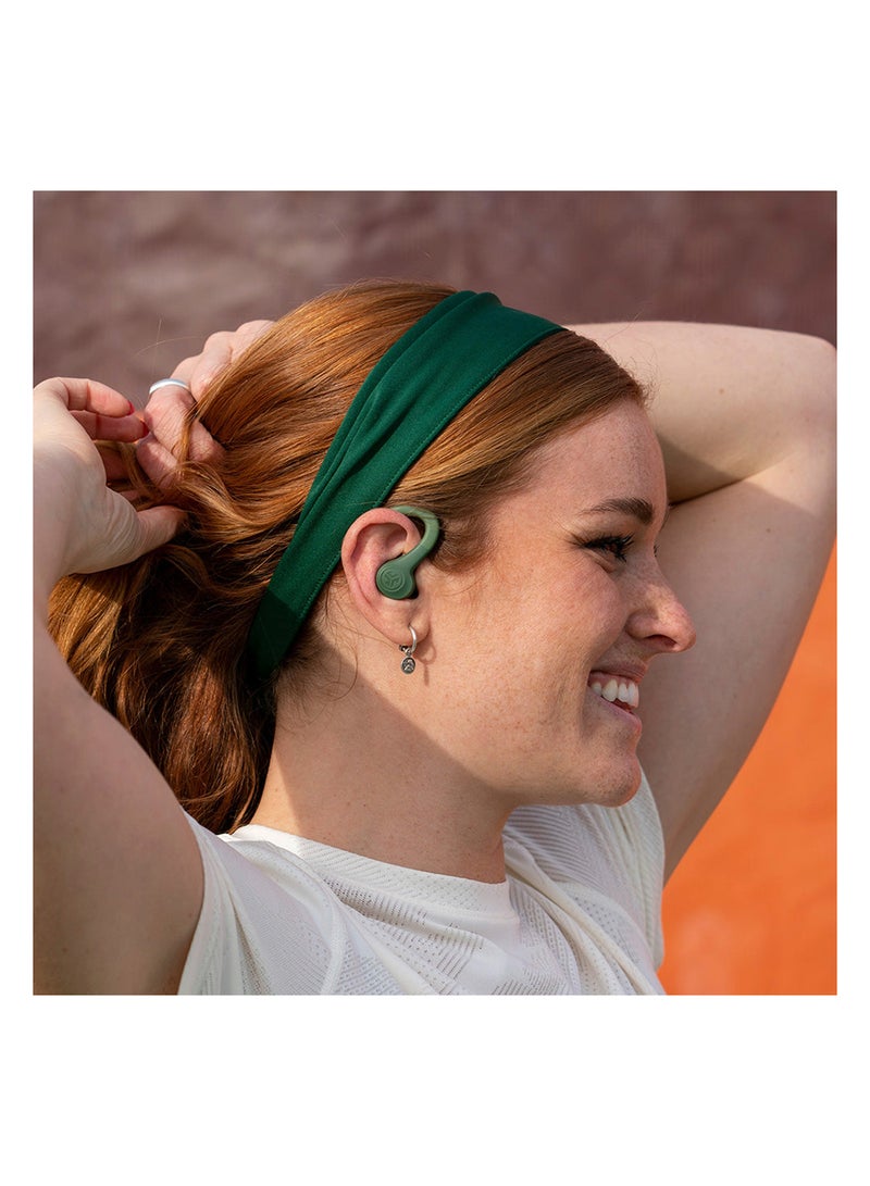 Jlab Go Air Sport - Wireless Workout Earbuds Featuring C3 Clear Calling, Secure Earhook Sport Design, 32+ Hour Bluetooth Playtime And 3 EQ Sound Settings Green - Image 3