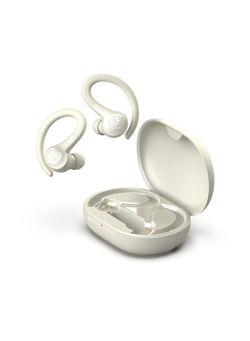 Jlab Go Air Sport - Wireless Workout Earbuds Featuring C3 Clear Calling, Secure Earhook Sport Design, 32+ Hour Bluetooth Playtime And 3 EQ Sound Settings Sand - Image 2