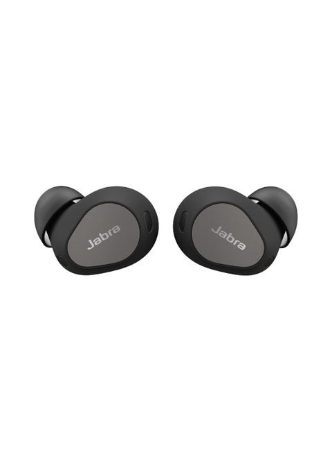 Elite 10 True – Advanced Active Noise Cancelling Earbuds With Next-Level Dolby Atmos Surround Sound –All-Day Comfort, Multipoint Bluetooth, Wireless Charging Titanium Black