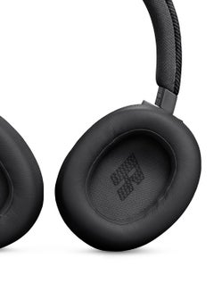 JBL Live 770 NC Wireless Over-Ear Headphones With True Adaptive Noise Cancelling Black  - Image 5