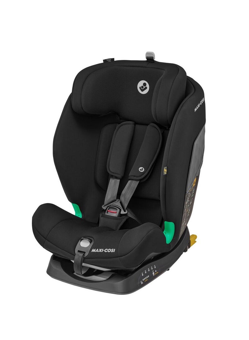 Titan i-Size Infant Car Seat, G-CELL Side Impact Protection, 5 Recline Positions, Adjustable Headrest, 15 Months to 12 Years, Authentic Black, 2 Year Warranty - pnsku/N53439445A/45/_/1697609003/25d3da58-a594-4c0b-9d9a-8ba200070b5f