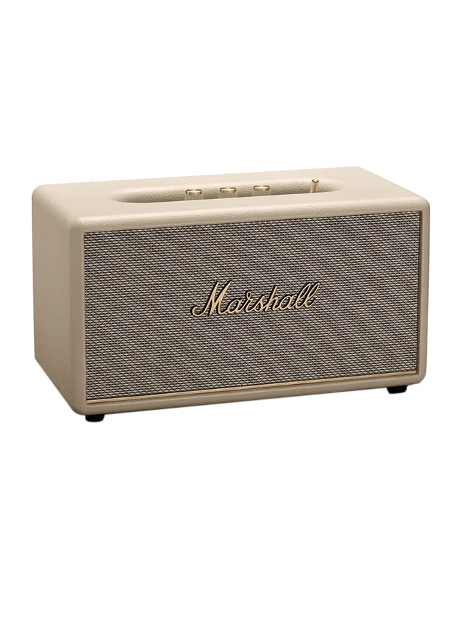 مارشال Stanmore III 50W Premium Home Wireless Speaker With Bluetooth 5.2 And Multiple Inputs - Enjoy Signature Sound (Cream) Cream