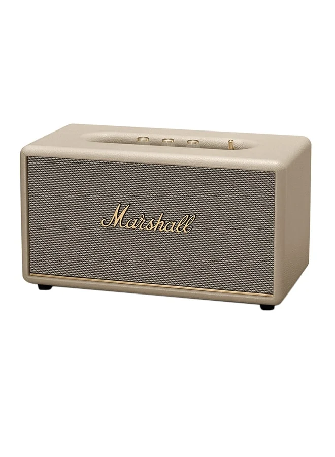 Marshall Stanmore III 50W Premium Home Wireless Speaker With Bluetooth 5.2 And Multiple Inputs - Enjoy Signature Sound (Cream)