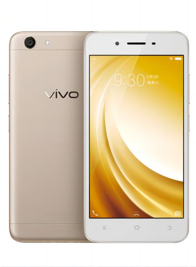 vivo - Y53 Dual SIM Gold 2GB RAM 16GB 4G LTE-International Version - Image 1