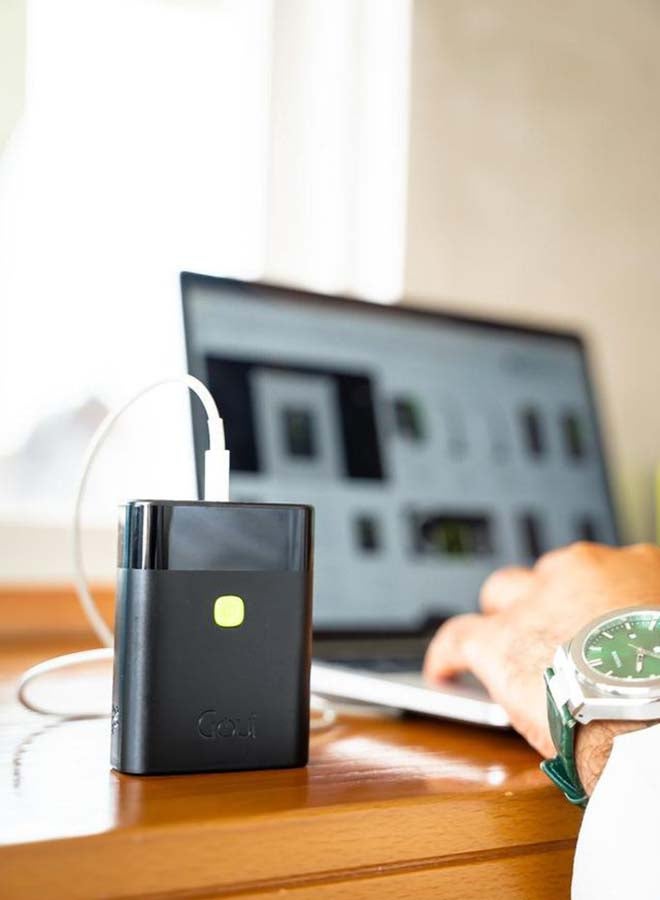 Goui 20000 mAh 20000 mAh Premium Ultra Fast Charging Power Bank – 22.5W Super Fast Portable Charger for Simultaneous Device Charging, Compact & Convenient for On-the-Go Power Anytime, Anywhere - Black Black - Image 4