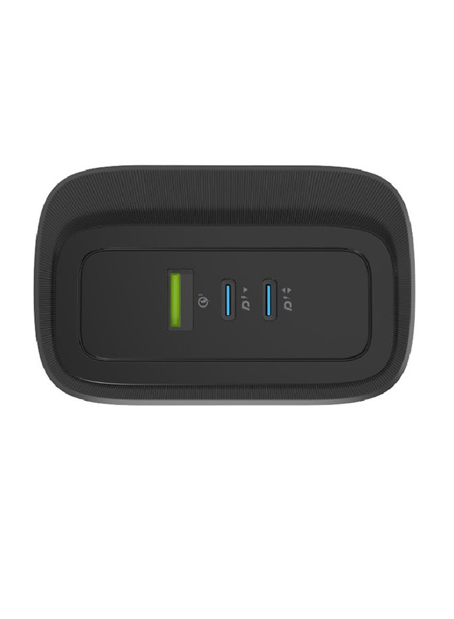 Goui - 30000 mAh Premium Power Bank – Ultra Fast Charging Power Bank, 140 Watts, Super Fast, Portable & Simultaneous Device Charging Solution Black - Image 1