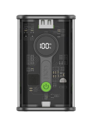 10000 mAh 10000 mAh Nano 10 Pro Power Bank 22.5W – Portable Charger with Qualcomm Quick Charge 3.0, Power Delivery PD, and Digital Screen for Simultaneous Device Charging – Compatible with Smartphones, Tablets, Bluetooth Devices, MP3/MP4 Players, GPS, and More - Black Black - pnsku/N53439632A/45/_/1695060172/9396c04c-8dee-4d0f-9427-934c55c272ef