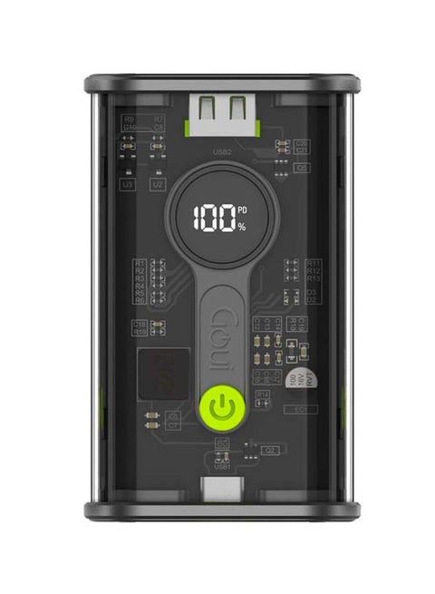 باور بانك نانو 20 برو 22.5W – شاحن محمول بسعة 20,000mAh مع تقنية كوالكوم كويك تشارج 3.0، وتكنولوجيا توصيل الطاقة PD، وشاشة رقمية لشحن الأجهزة بشكل متزامن – متوافق مع الهواتف الذكية، الأجهزة اللوحية، أجهزة البلوتوث، مشغلات MP3/MP4، أجهزة GPS والمزيد. 20000 mAh