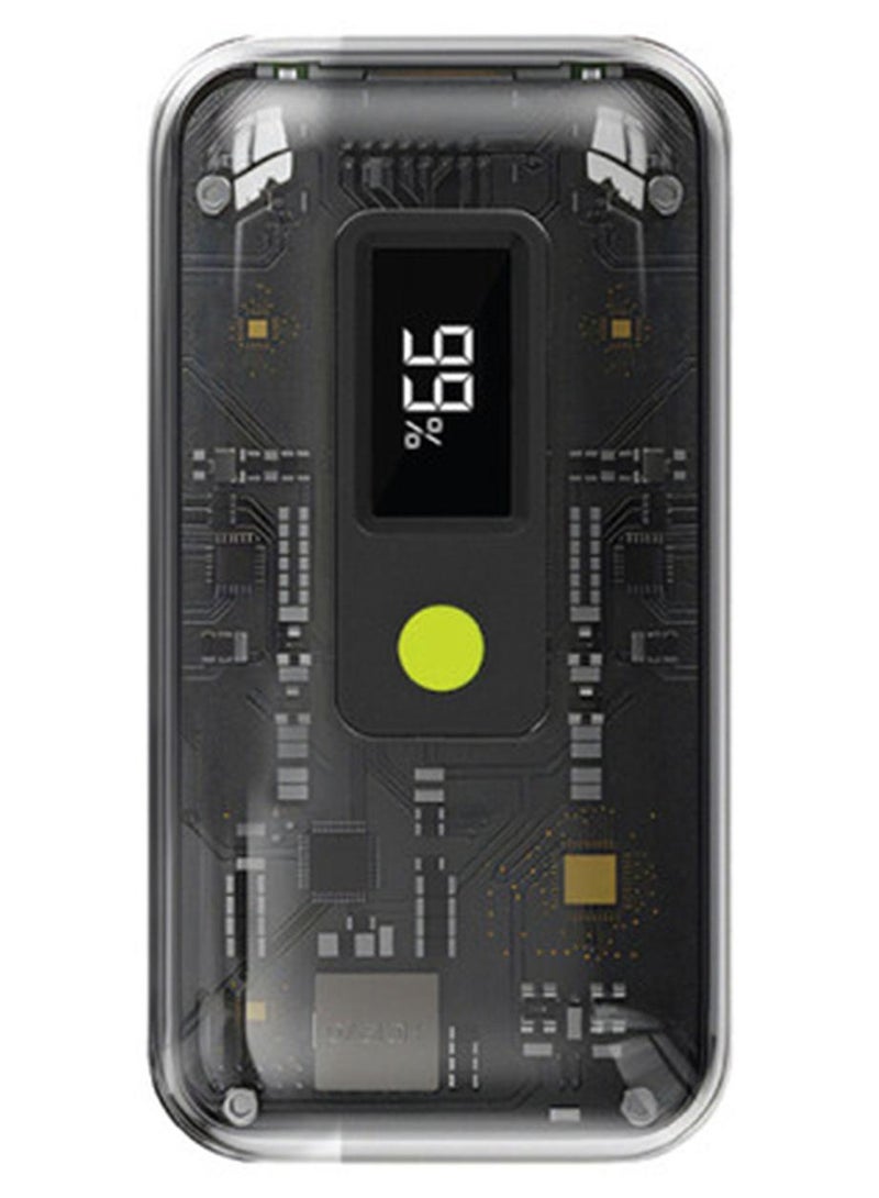 جوي البنك الطاقة فلاش 10,000mAh شاحن محمول - شحن جهازين في وقت واحد، تقنية Qualcomm Quick Charge 3.0، تقنية Power Delivery PD، شاشة رقمية، ومصباح فلاش LED - Image 1