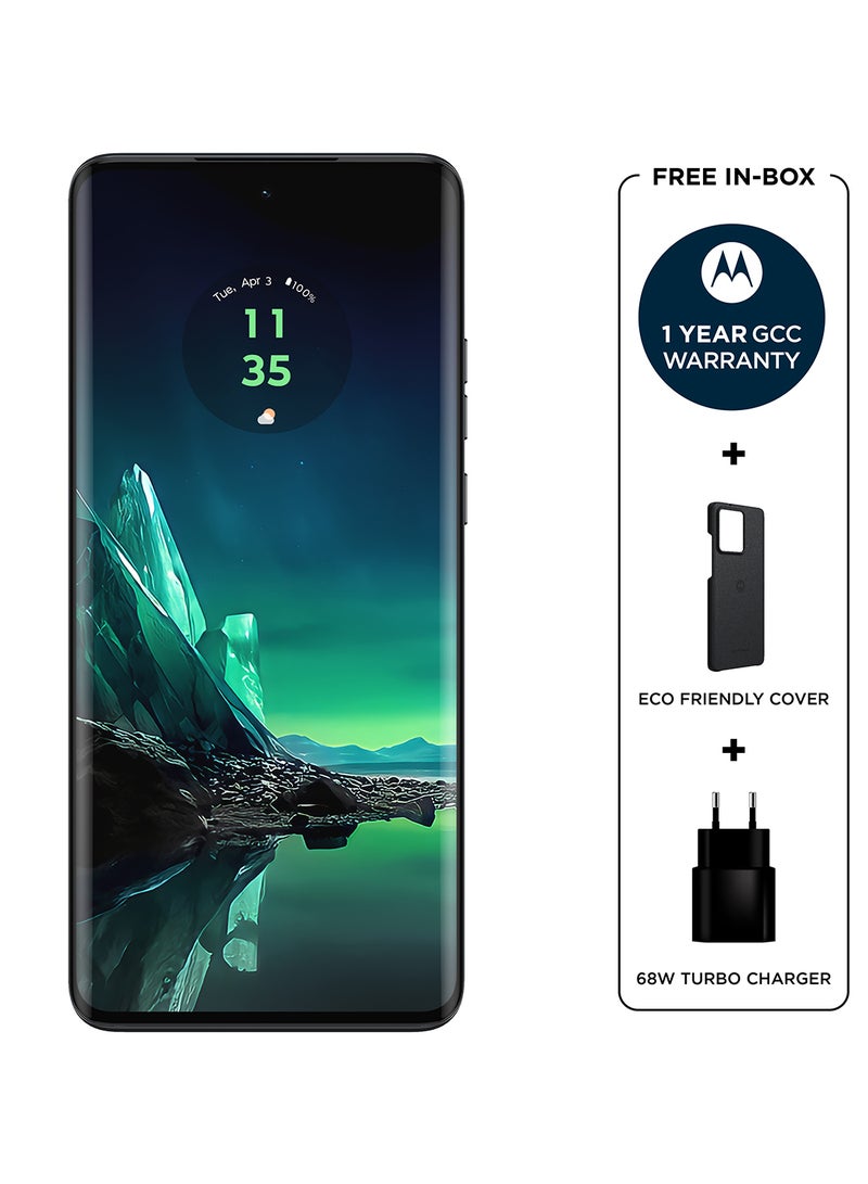 موتورولا - Edge 40 Neo 5G Black Beauty، 12 جيجا بايت رام، 256 جيجا بايت- إصدار الشرق الأوسط - Image 1