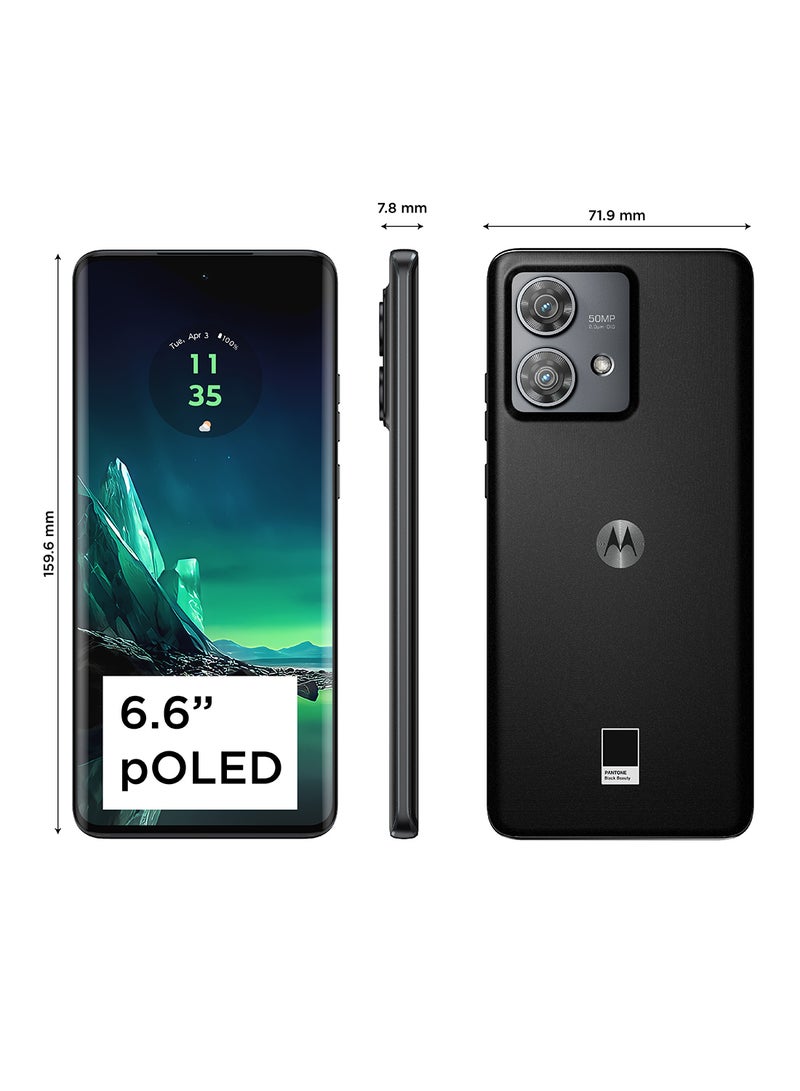 موتورولا - Edge 40 Neo 5G Black Beauty، 12 جيجا بايت رام، 256 جيجا بايت- إصدار الشرق الأوسط - Image 1