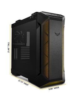 بولت كمبيوتر شخصي - معالج Intel Core i7 من الجيل الحادي عشر/ذاكرة وصول عشوائي 16 جيجابايت/قرص SSD سعة 512 جيجابايت/واي فاي ASUS TUF Gaming Z690 Plus/بطاقة رسوميات ASUS Dual GeForce RTX™ 2060 EVO GDDR6 سعة 6 جيجابايت/وحدة معالجة الرسومات DeepCool GAMMAXX L240-A RGB AIO سعة 240 مم/وحدة تزويد الطاقة Aerocool LUX RGB 850M-850W (80+Bronze RMA)/هيكل ASUS TUF Gaming GT501 يدعم ما يصل إلى EATX مع لوحة أمامية معدنية وجانب زجاجي/نظام التشغيل Windows 11/  - Image 2