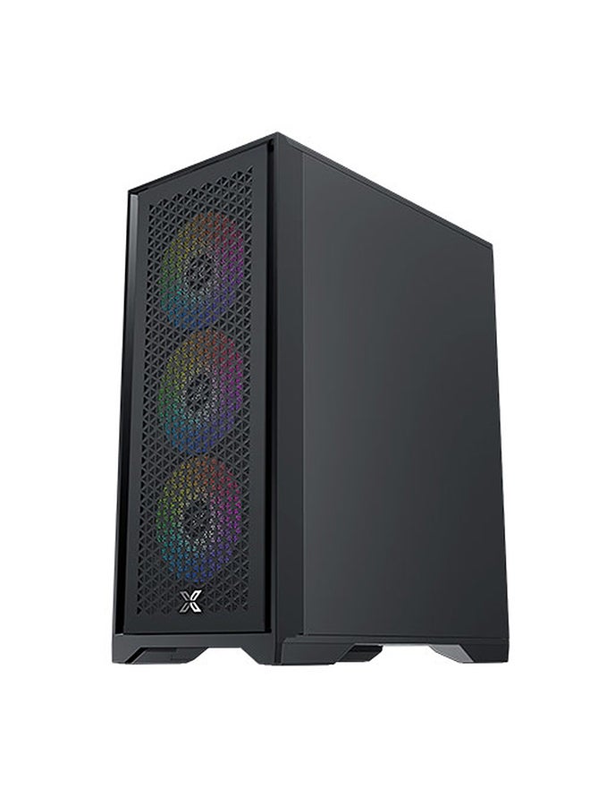 بولت - PC-AMD Ryzen 7-7700X/16GB RAM/512GB SSD/ASUS Prime X570 Pro/MSI Gaming GeForce RTX 3070 GDRR6/DP Tri-Frozr 2 TORX Fan 4.0 8GB/DeepCool GAMMAXX L240-A RGB AIO 240MM/PSU Cougar 650W GX-F Aurum 80 Plus Gold/Xigmatek LUX S Tempered Glass Mid-Tower ATX Case/Windows 11/ Glass- Glass-Black - Image 1