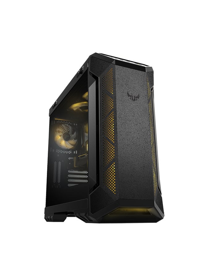 بولت - كمبيوتر شخصي - معالج Intel Core i7 من الجيل الثاني عشر/ذاكرة وصول عشوائي 16 جيجابايت/قرص SSD سعة 512 جيجابايت/بطاقة رسومات ASUS TUF Gaming Z690 Plus WiFi/بطاقة رسومات MSI Gaming GeForce RTX 3070 GDRR6/وحدة معالجة الرسومات DP Tri-Frozr 2 TORX Fan 4.0 سعة 8 جيجابايت/وحدة معالجة الرسومات DeepCool GAMMAXX L240-A RGB AIO سعة 240 مم/وحدة تزويد الطاقة Cougar 650W GX-F Aurum 80 Plus Gold/هيكل ASUS TUF Gaming GT501 يدعم ما يصل إلى EATX مع لوحة أمامية معدنية وجانب زجاجي/نظام التشغيل Windows 11/ - Image 1