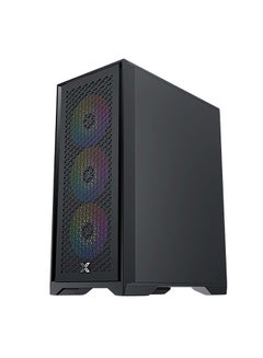 بولت PC-AMD Ryzen 7-7700X/16GB RAM/1TB SSD/ASUS Prime X670 Pro/MSI Gaming GeForce RTX 3070 GDRR6/DP Tri-Frozr 2 TORX Fan 4.0 8GB/DeepCool GAMMAXX L240-A RGB AIO 240MM/PSU Cougar 650W GX-F Aurum 80 Plus Gold/Xigmatek LUX S Tempered Glass Mid-Tower ATX Case/Windows 11/ Glass- Glass-Black  - Image 2