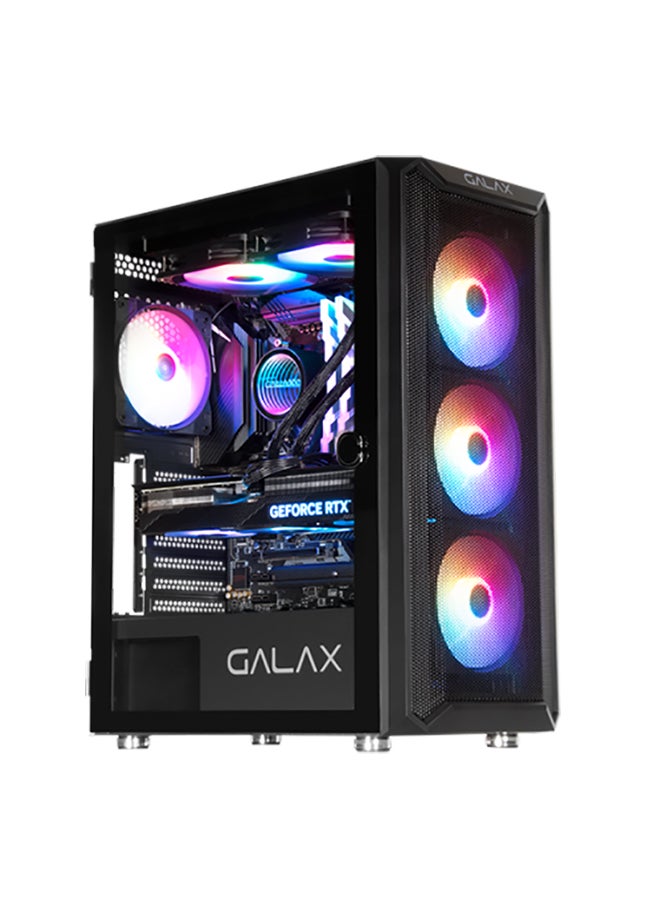 PC-Intel Core i7-12th Gen/16GB/512GBSSD/ASUS Prime X570 Pro/MSI Gaming GeForce RTX 3070 GDRR6/DP Tri-Frozr 2 TORX Fan 4.0 8GB/DeepCool GAMMAXX L240-A RGB AIO 240MM/PSU Aerocool LUX RGB 850M-850W (80+Bronze RMA)/GALAX PC Case (REV-07) 4 Fan/Windows 11/ REV7- english REV7-Black